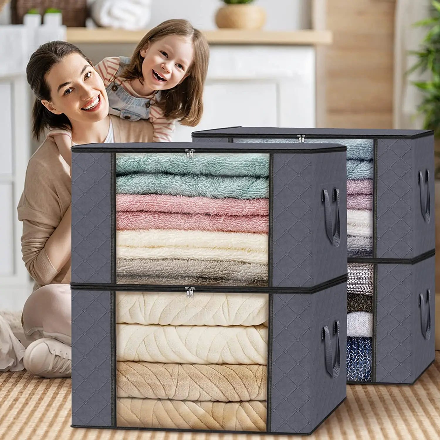 Foldable Organizer Storage Bins Bags