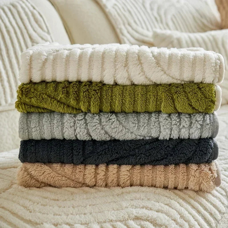 Cozy Fuzzy Boho Non Slip Couch Sofa Cover
