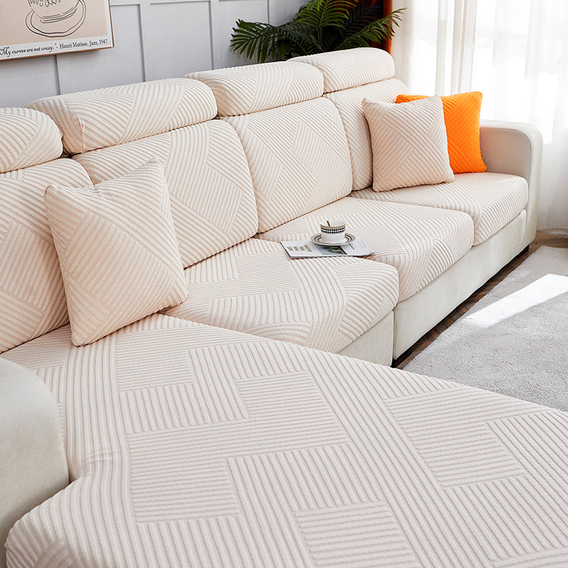 Anti Slip L Shaped Sectional Cushion Sofa Couch Cover