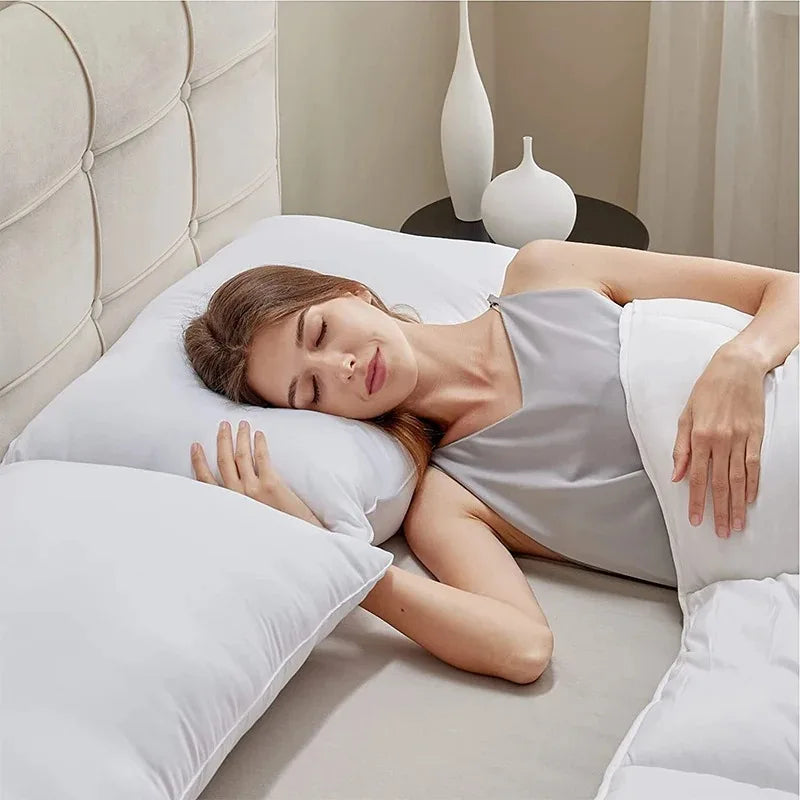 2 Fluffy Bed Sleeping Pillows