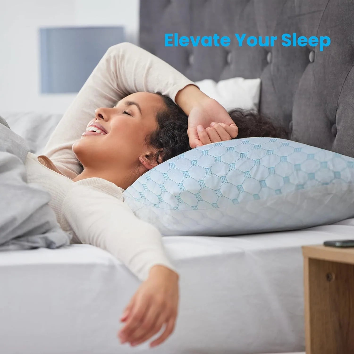 Cooling Shredded Bed Sleeping Pillows