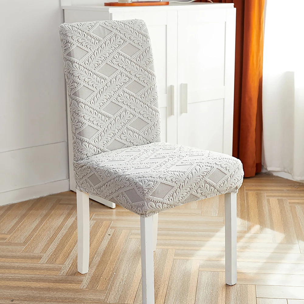 Jacquard Slipcover Chair Seat Cover