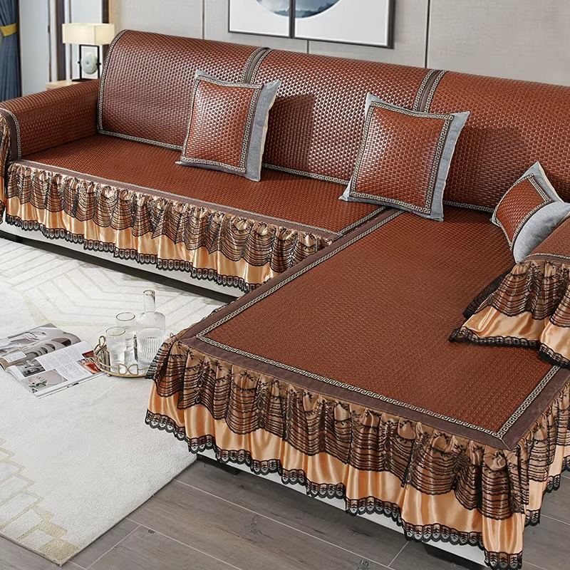 Non-Slip Cooling Chenille Sofa Couch Cover