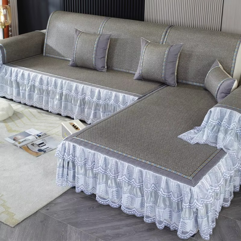Non-Slip Cooling Chenille Sofa Couch Cover