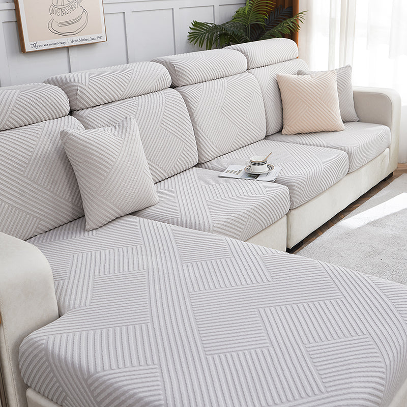 Anti Slip L Shaped Sectional Cushion Sofa Couch Cover