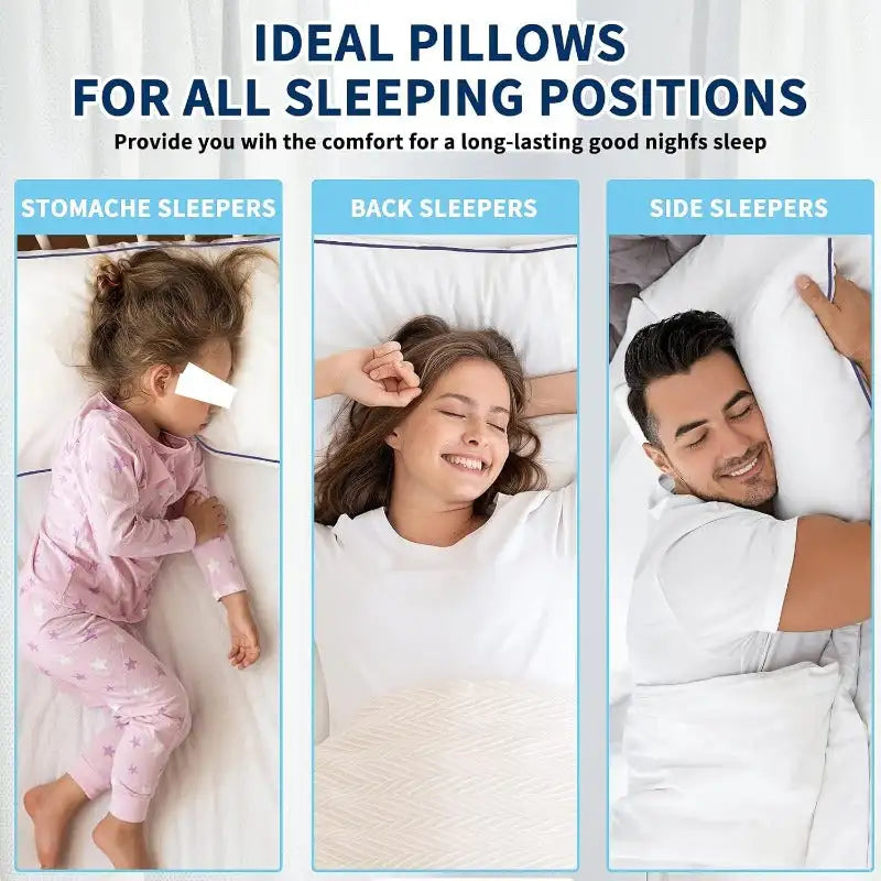 Cooling Luxury Premium Bed Sleeping Pillows