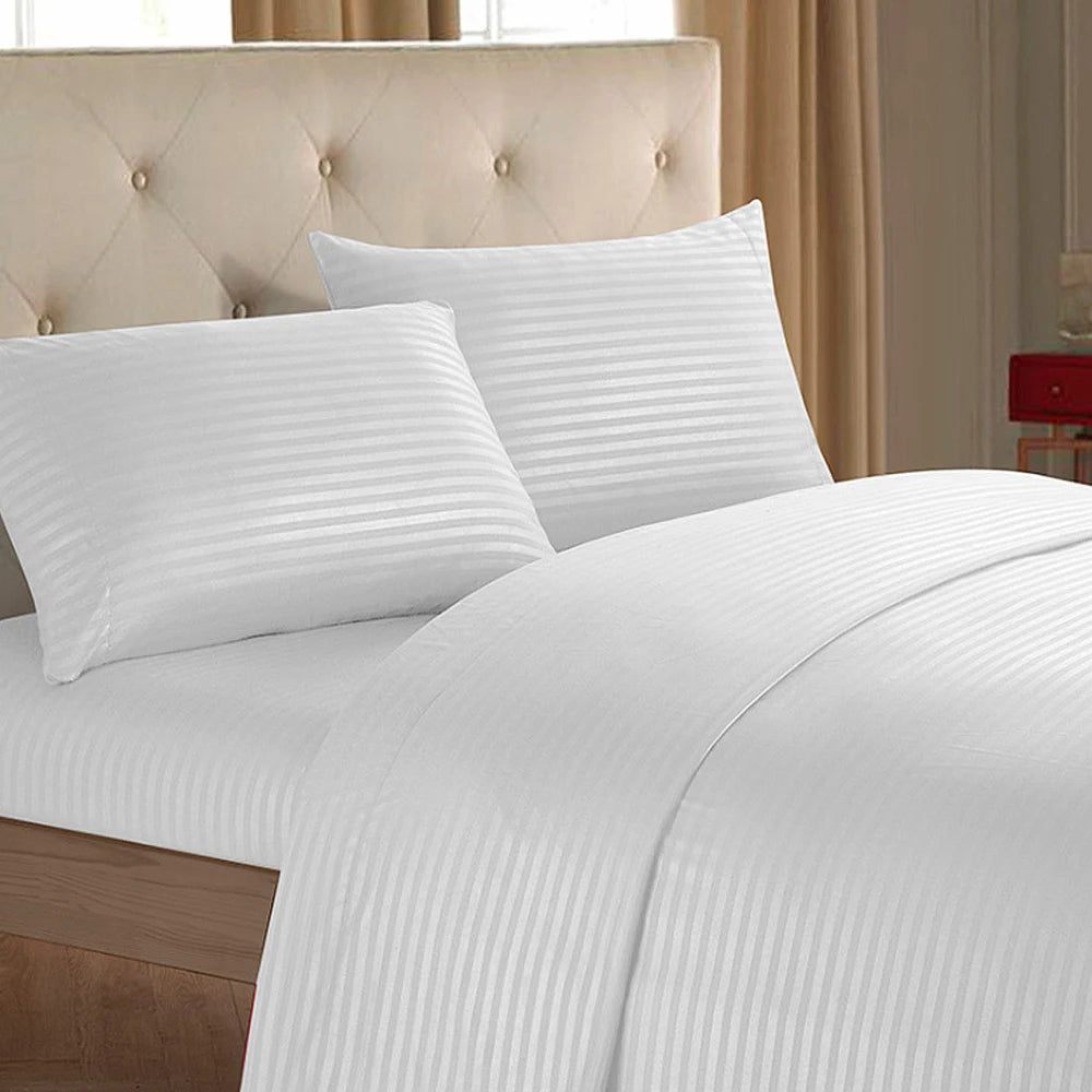 Stripe Line Fitted Bedding Sheet Set