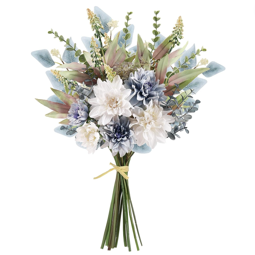 Faux Artificial Silk Flower Bouquet