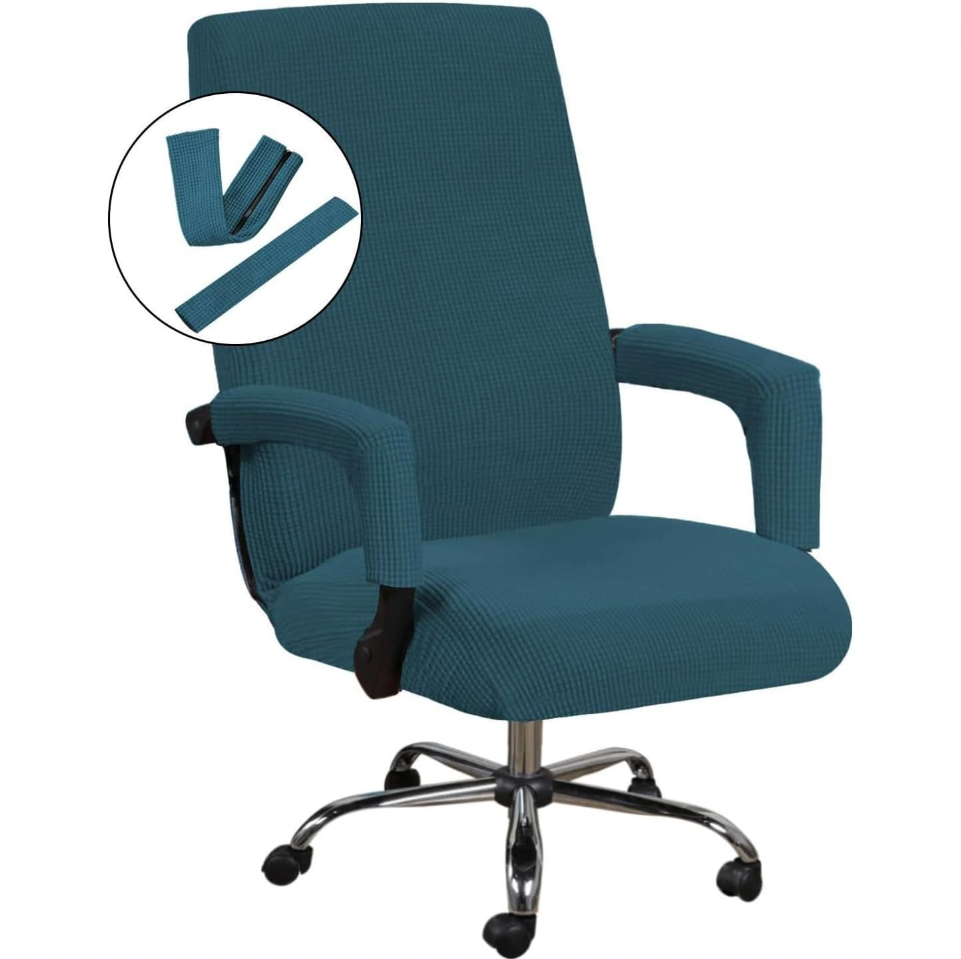 Jacquard Slipcover Office Chair Cover