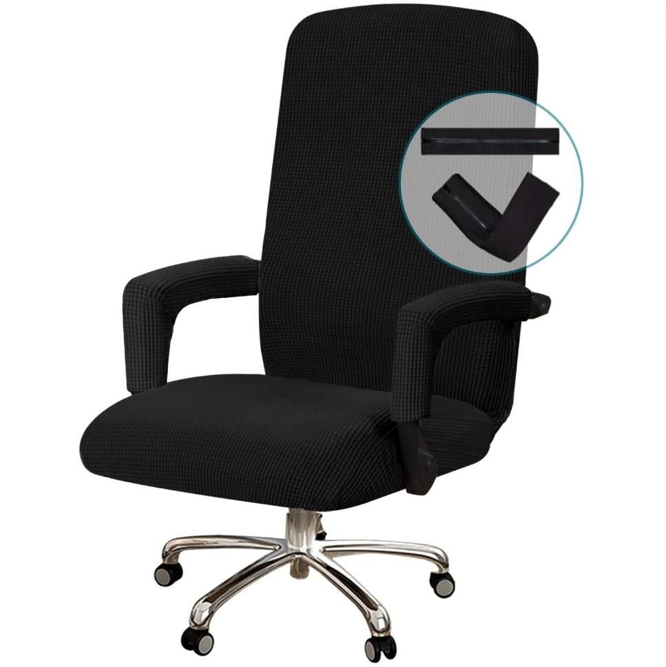Jacquard Slipcover Office Chair Cover