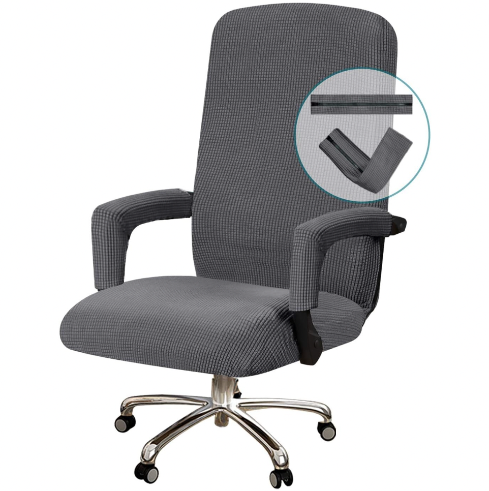 Jacquard Slipcover Office Chair Cover