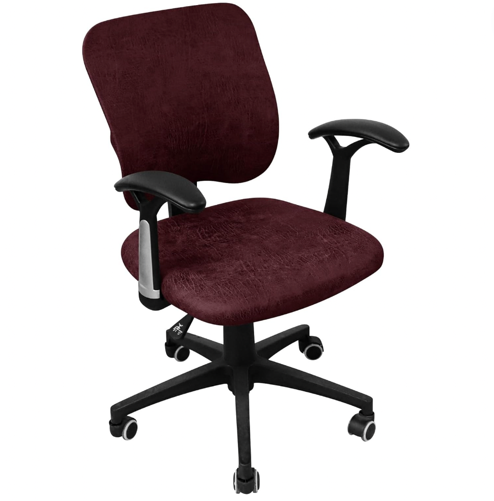 PU Slipcover Office Chair Cover