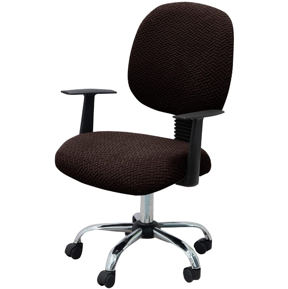 Jacquard Slipcover Office Chair Cover