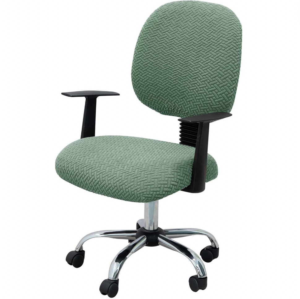 Jacquard Slipcover Office Chair Cover