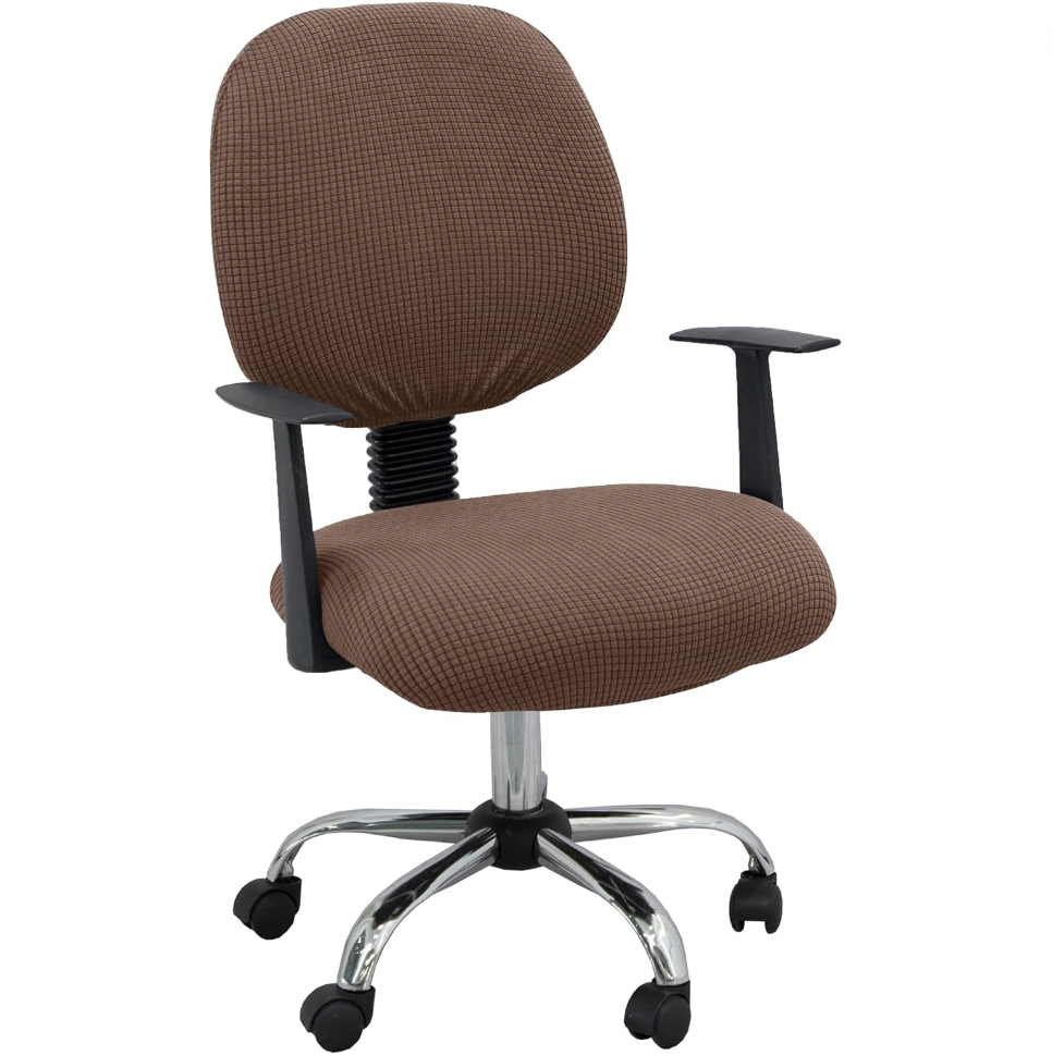 Jacquard Slipcover Office Chair Cover