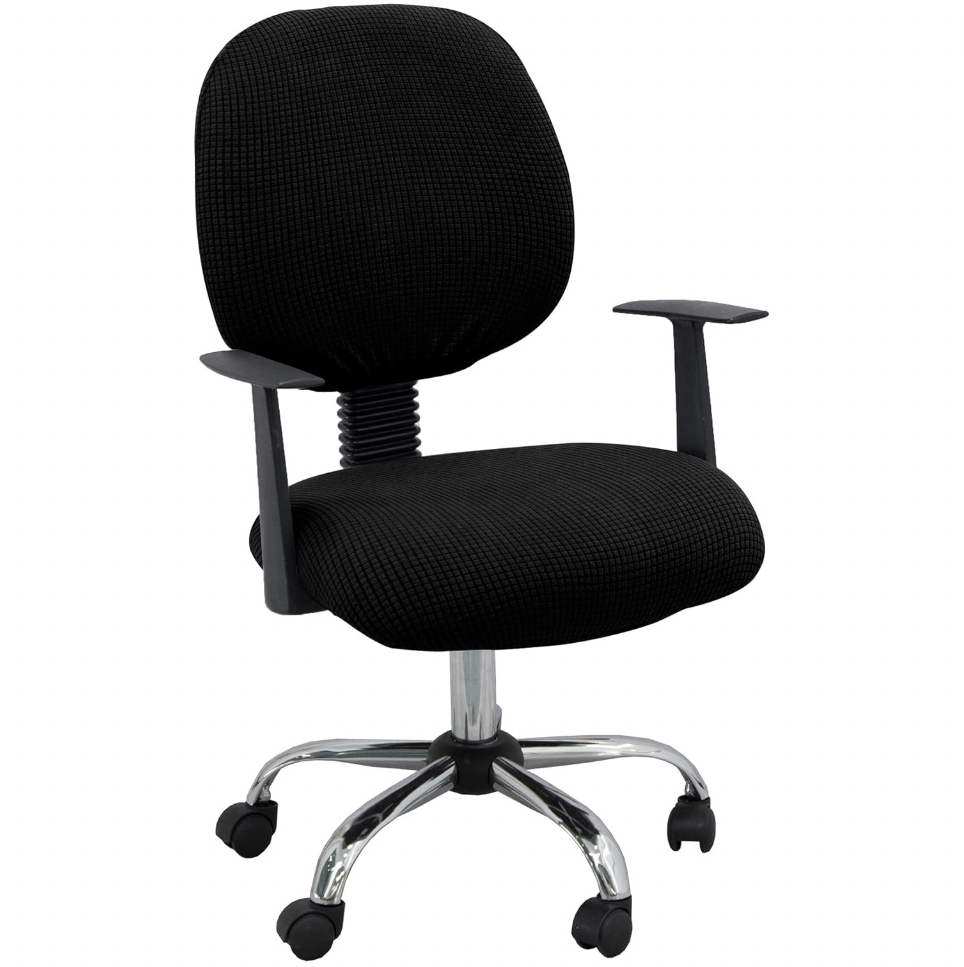 Jacquard Slipcover Office Chair Cover