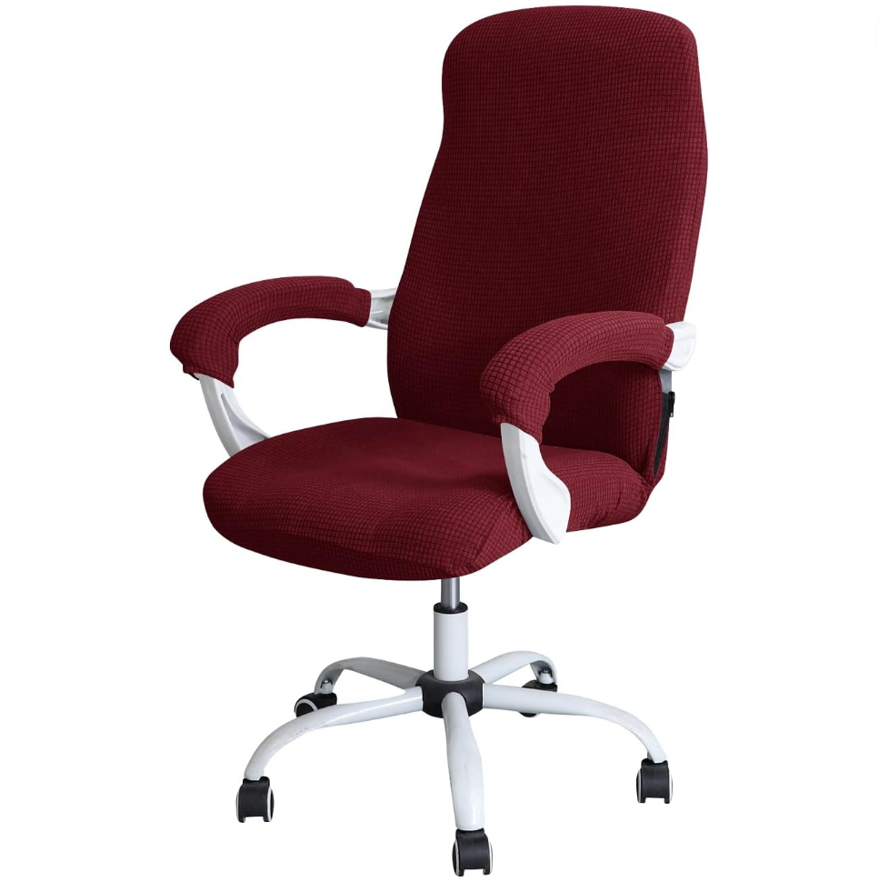 Jacquard Slipcover Office Chair Cover