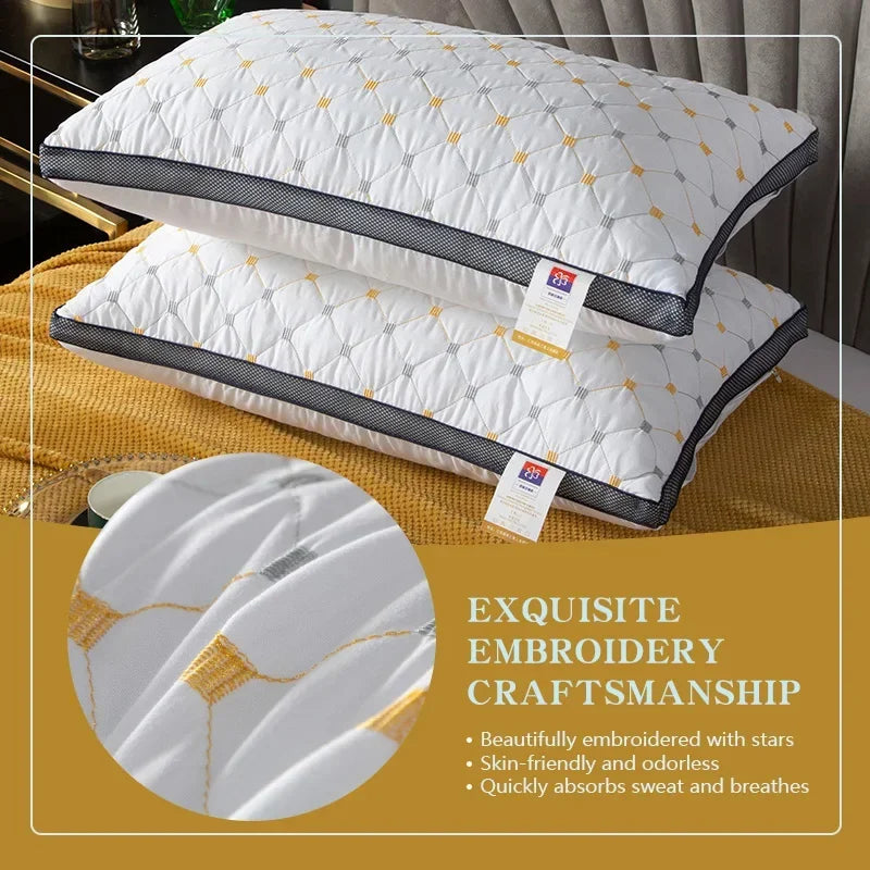 2 Ultra-Soft Bed Sleeping Pillows