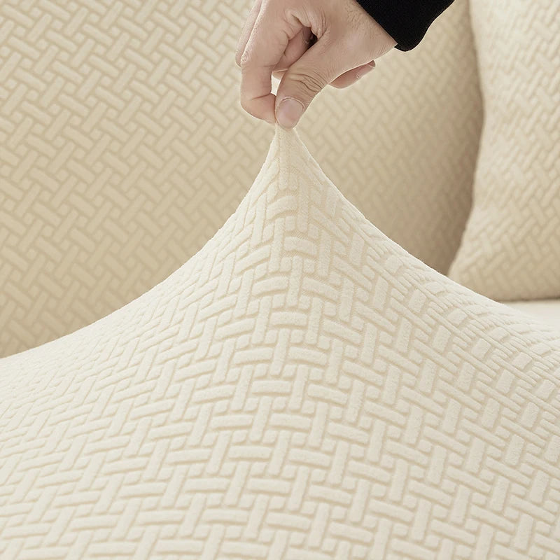 360 Jacquard Non Slip Slipcover Sofa Couch Cover