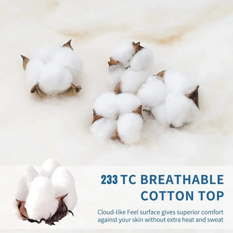 2 Fluffy Bed Sleeping Pillows