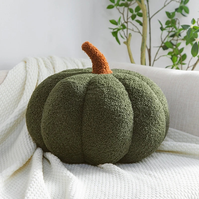 Stuffed Fluffy Plush Pumpkin Throw Decor Pillows