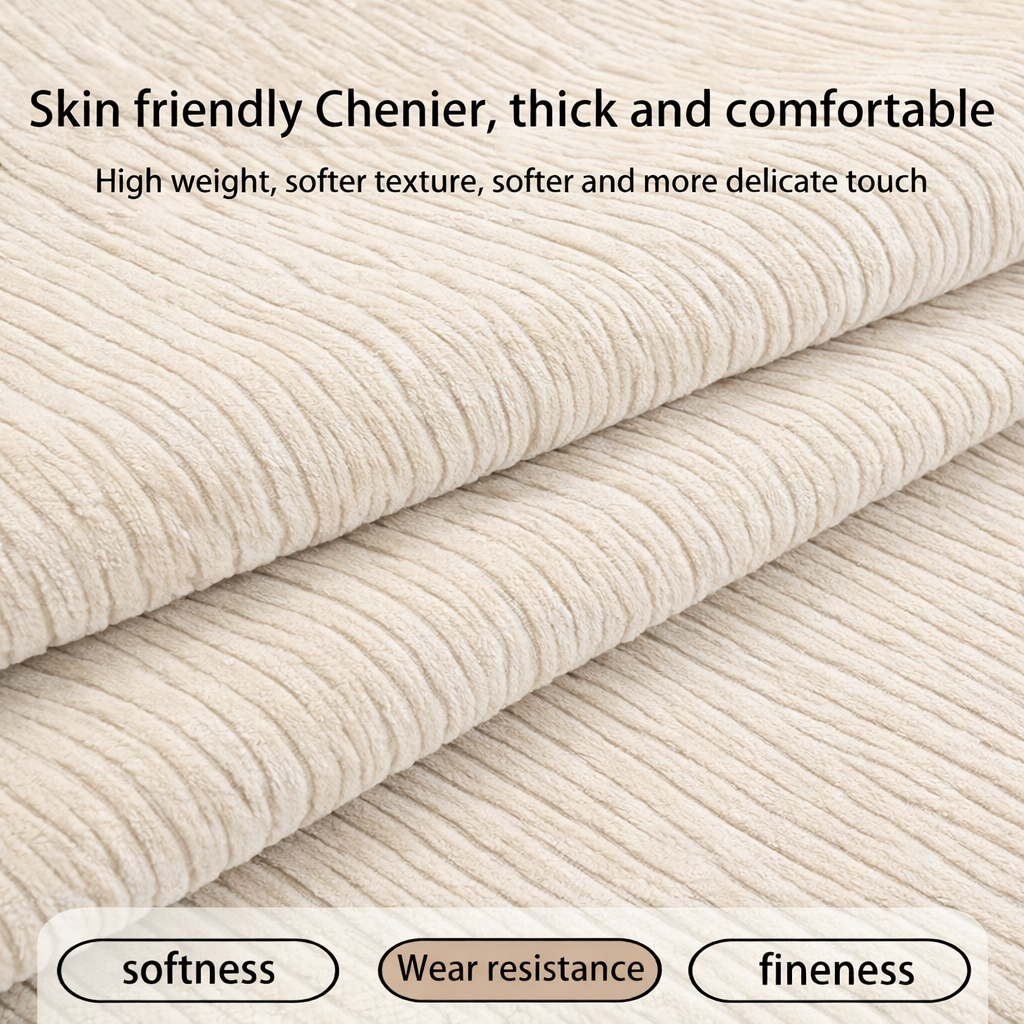 Luxury Chenille Anti Slip Sofa Couch Cover