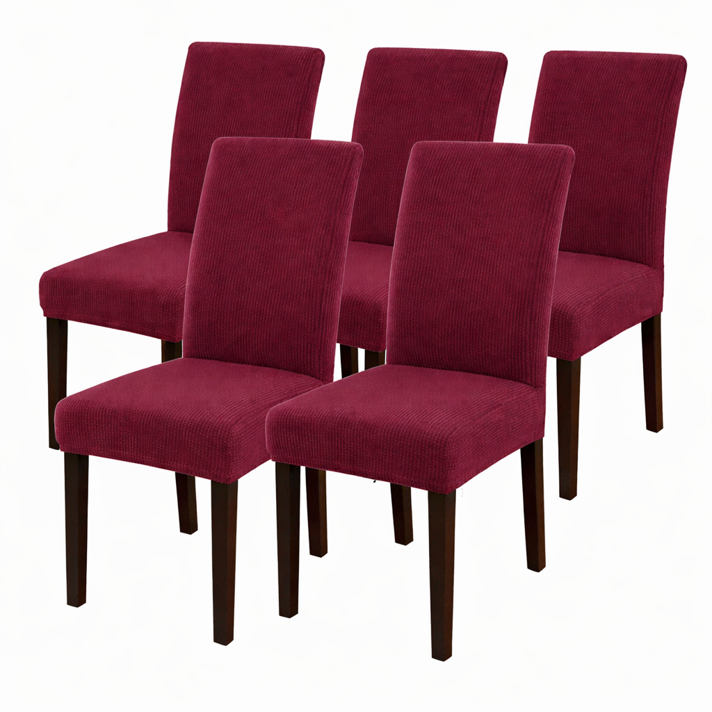 Jacquard Slipcover Chair Seat Cover