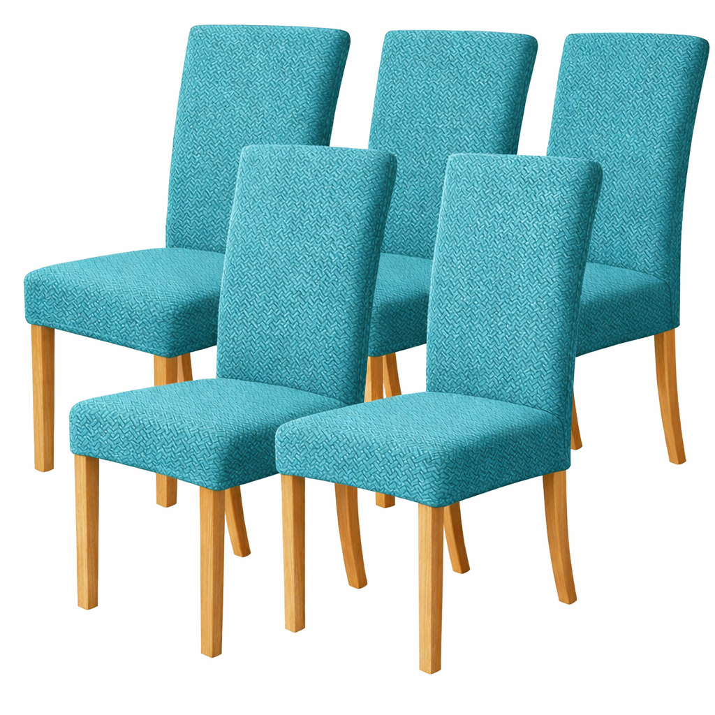 Jacquard Slipcover Chair Seat Cover