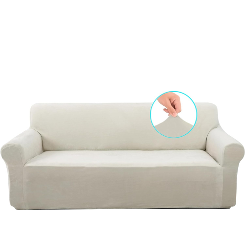 Velvet Sofa Seat Slipcover