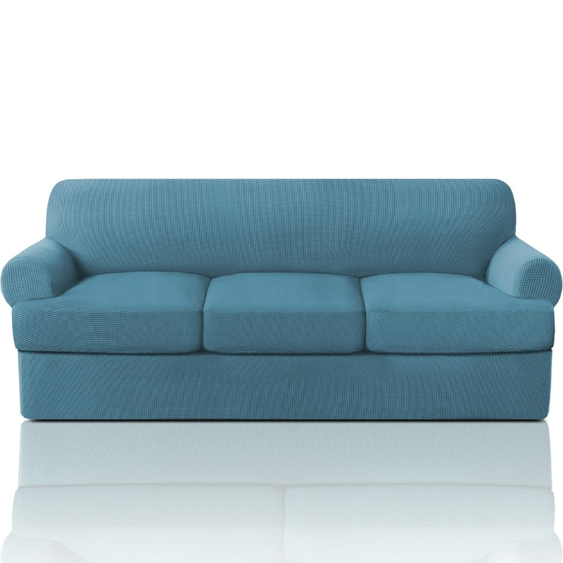 T Cushion Jacquard Slipcover Sofa Couch Cover