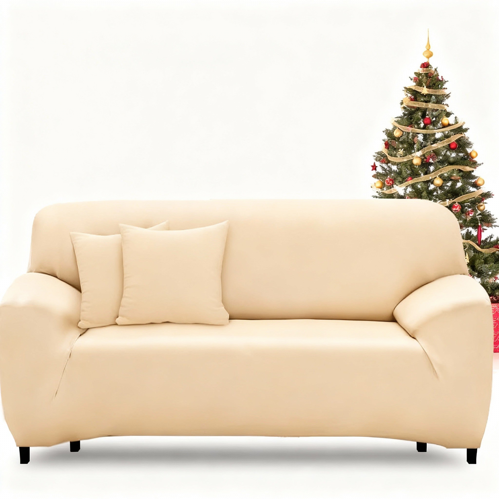 Xmas Armchair Slipcover Couch Sofa Cover