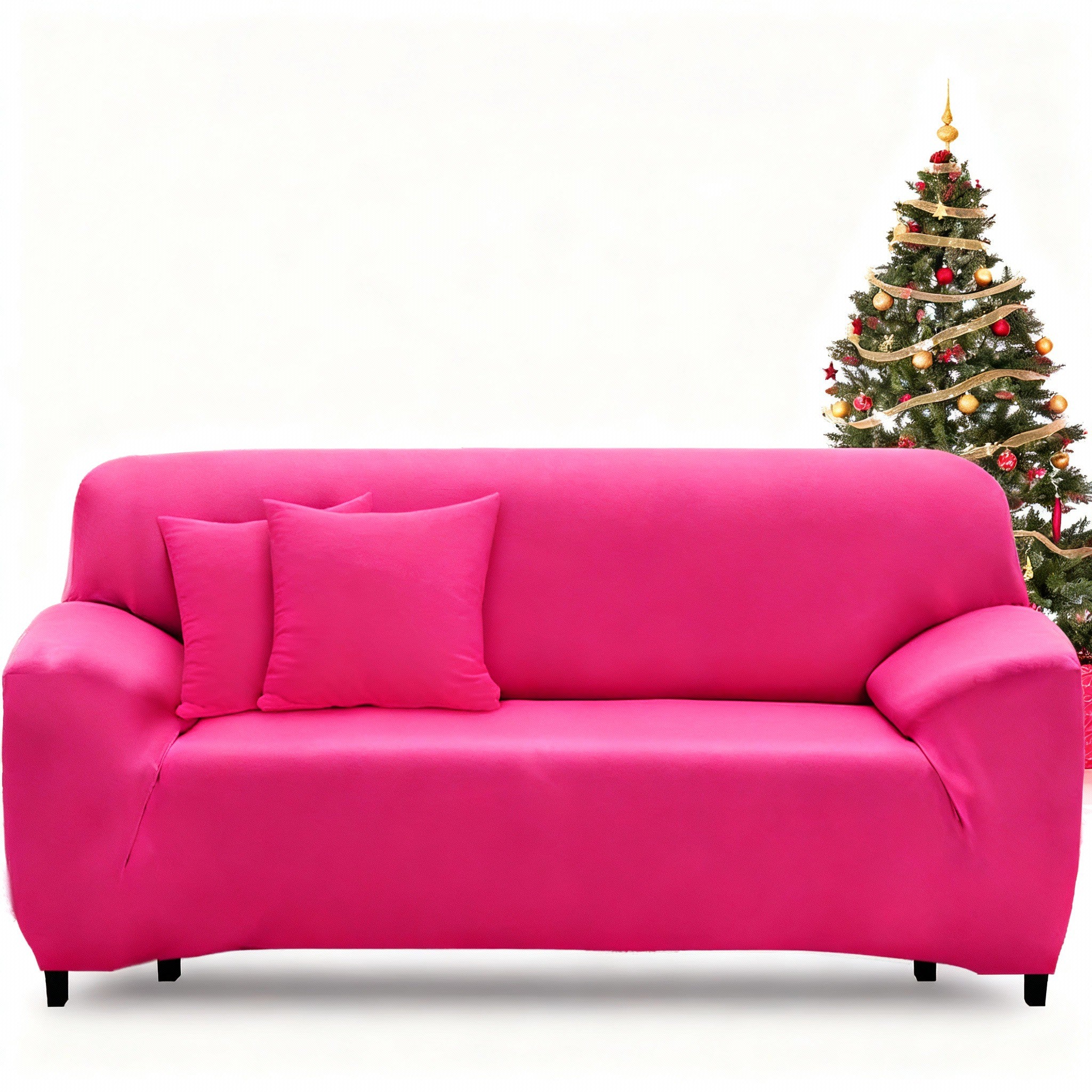 Xmas Armchair Slipcover Couch Sofa Cover