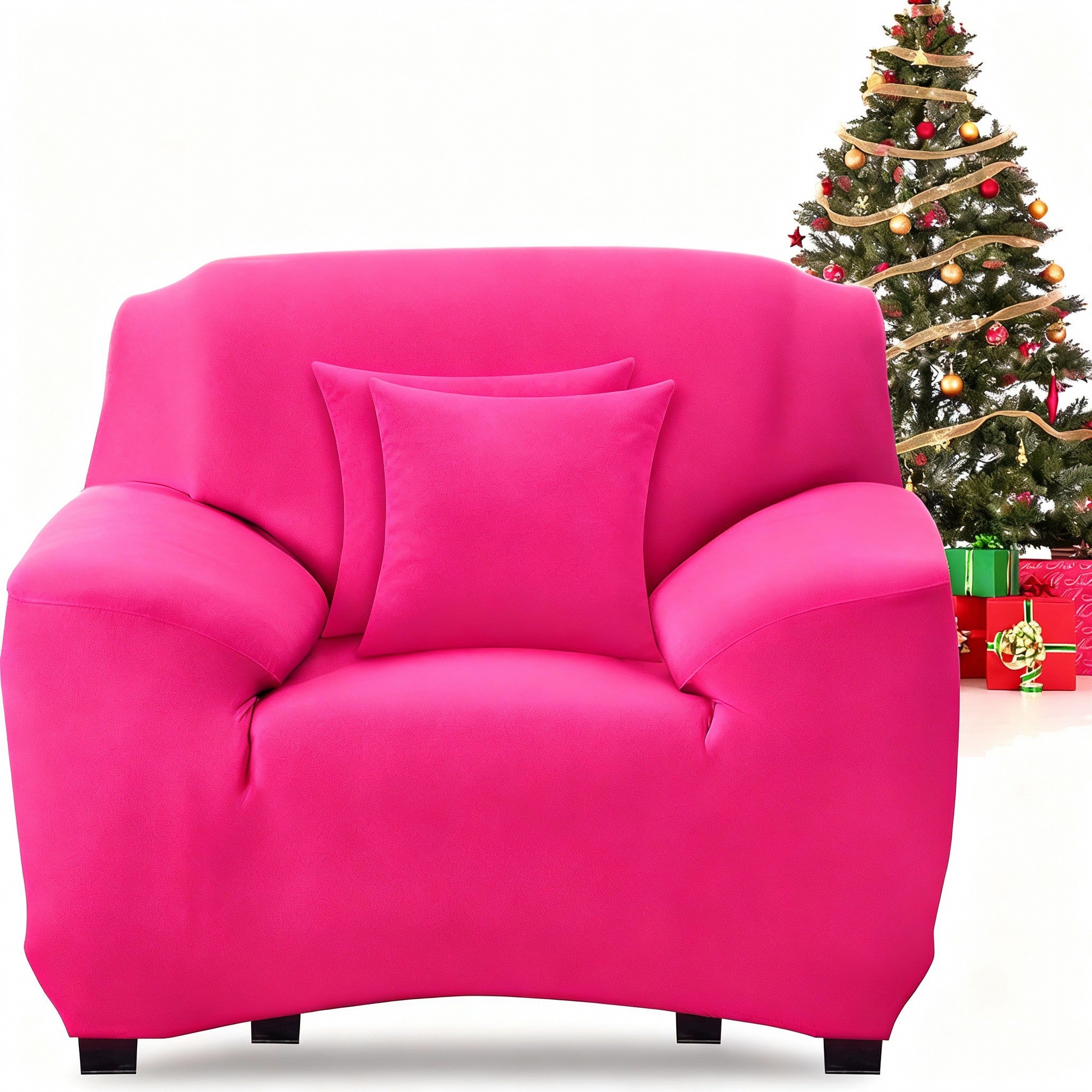 Xmas Armchair Slipcover Couch Sofa Cover