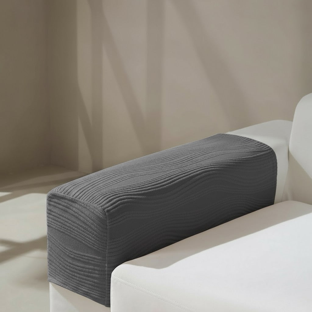 Cushion L Shaped Stripe Slipcover Sofa Couch