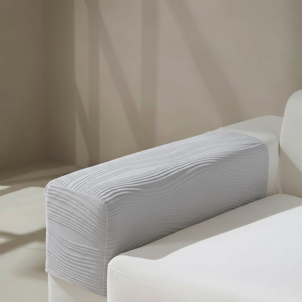 Cushion L Shaped Stripe Slipcover Sofa Couch