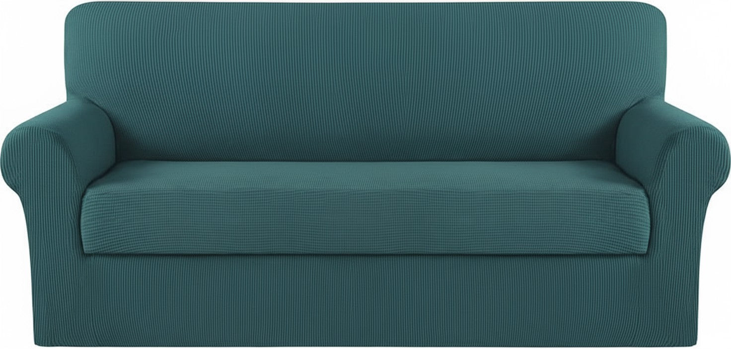 Jacquard Slipcover Sofa Couch Cushion Cover