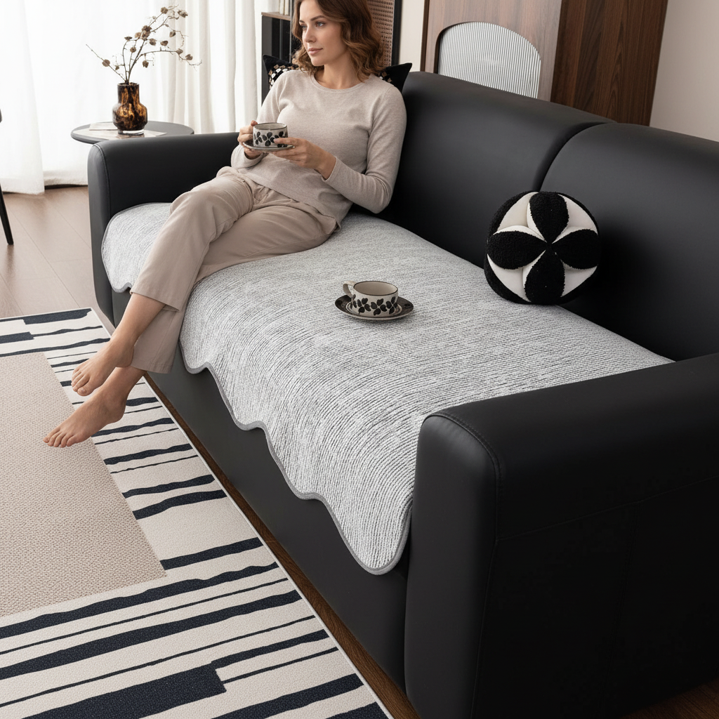 Luxury Non Slip Sofa Mat Couch Cover