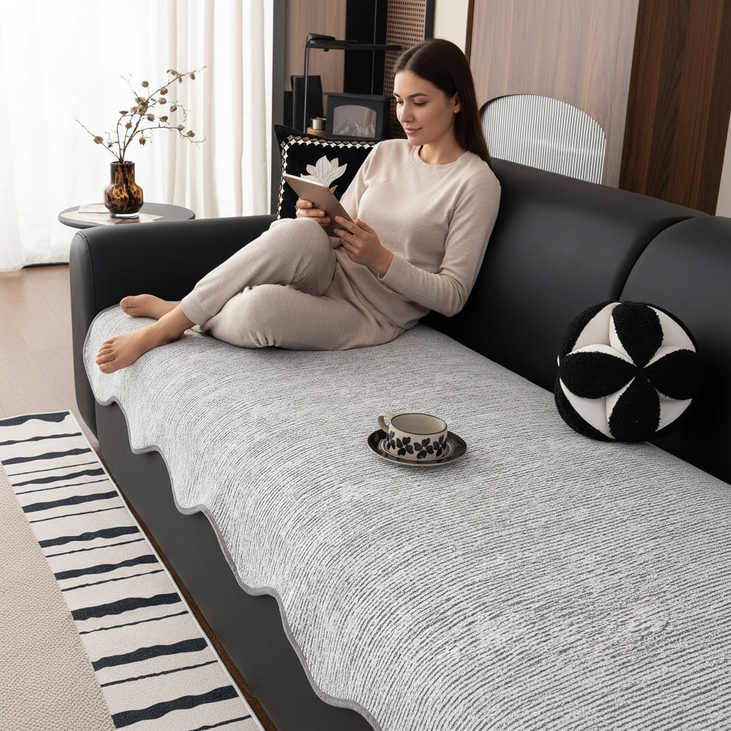 Luxury Non Slip Sofa Mat Couch Cover