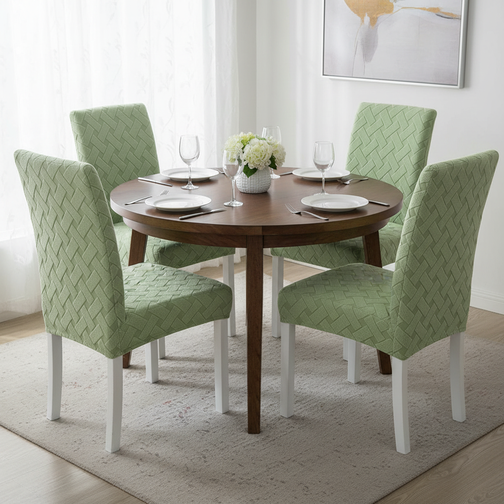 Spandex Slipcover Chair Seat Cover