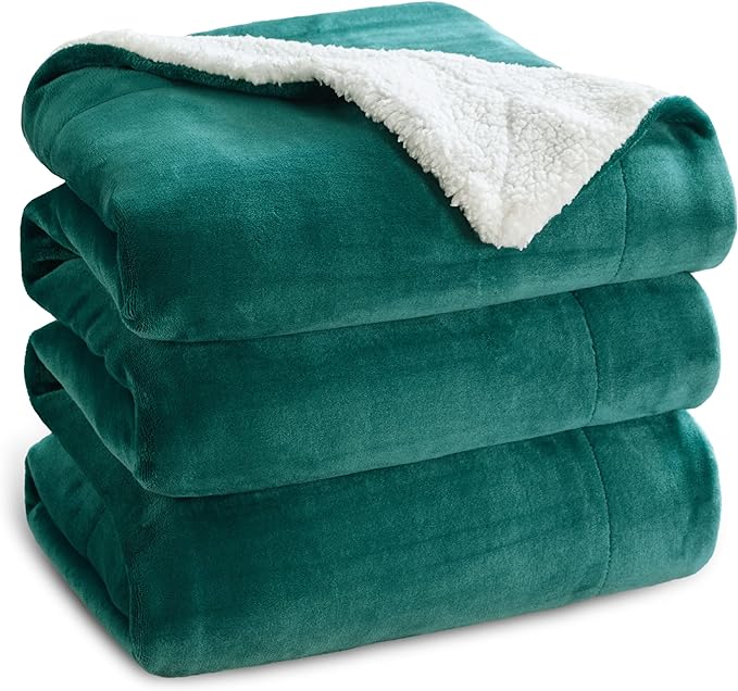 Sherpa Fuzzy Fleece Blanket