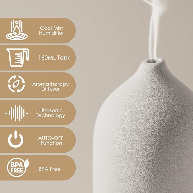 Ceramic Aromatherapy Essential Oil Diffuser