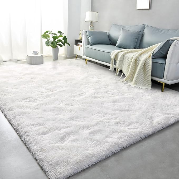 Shag Area Rug Fluffy Carpet