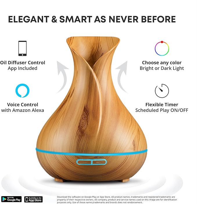 LED Wireless Essential Oil Aromatherapy Diffuser