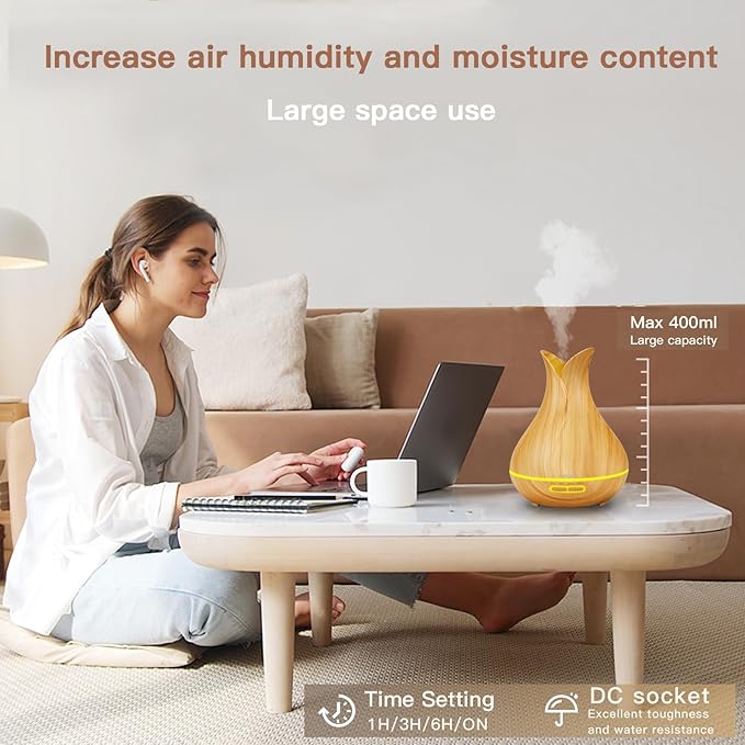 LED Wireless Essential Oil Aromatherapy Diffuser