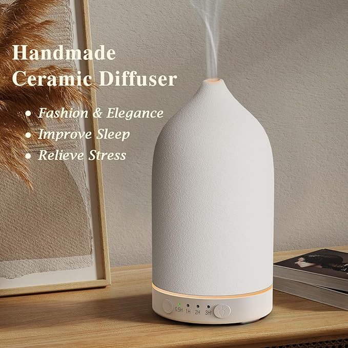 Ceramic Aromatherapy Essential Oil Diffuser