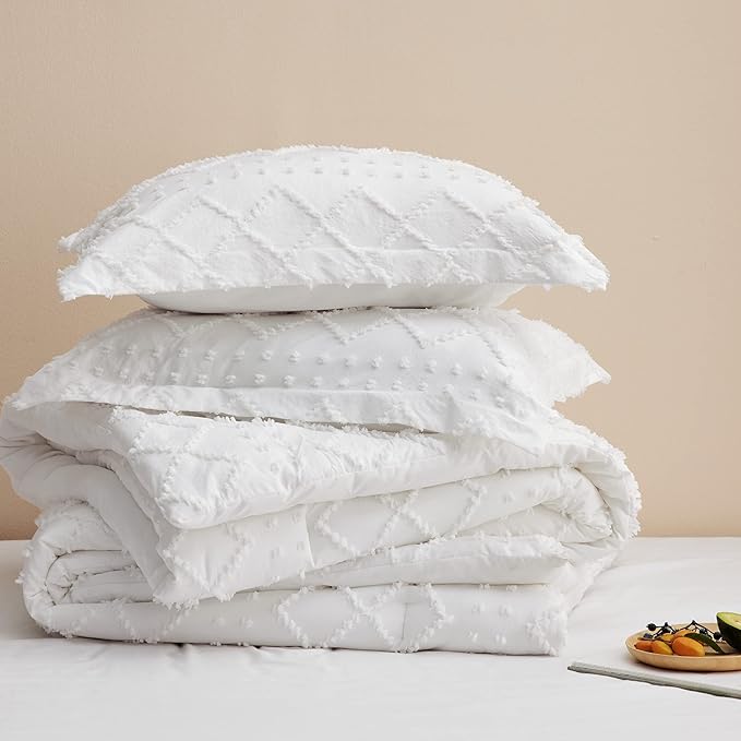 Shabby Chic Fluffy Boho Bedding Comforter Set