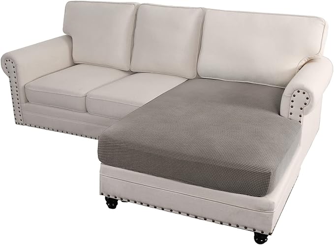 L Shaped Jacquard Cushion Slipcover Sofa Couch Cover