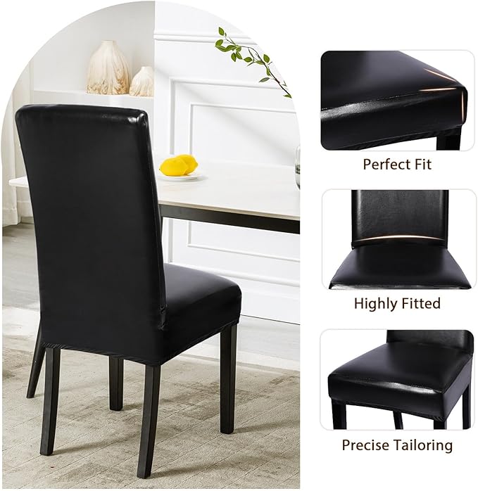 PU Slipcover Chair Seat Sofa Cover