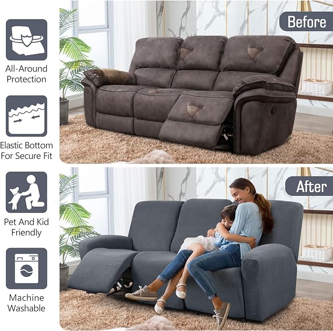 Jacquard Recliner Slipcover Lazy Boy Chair Cover