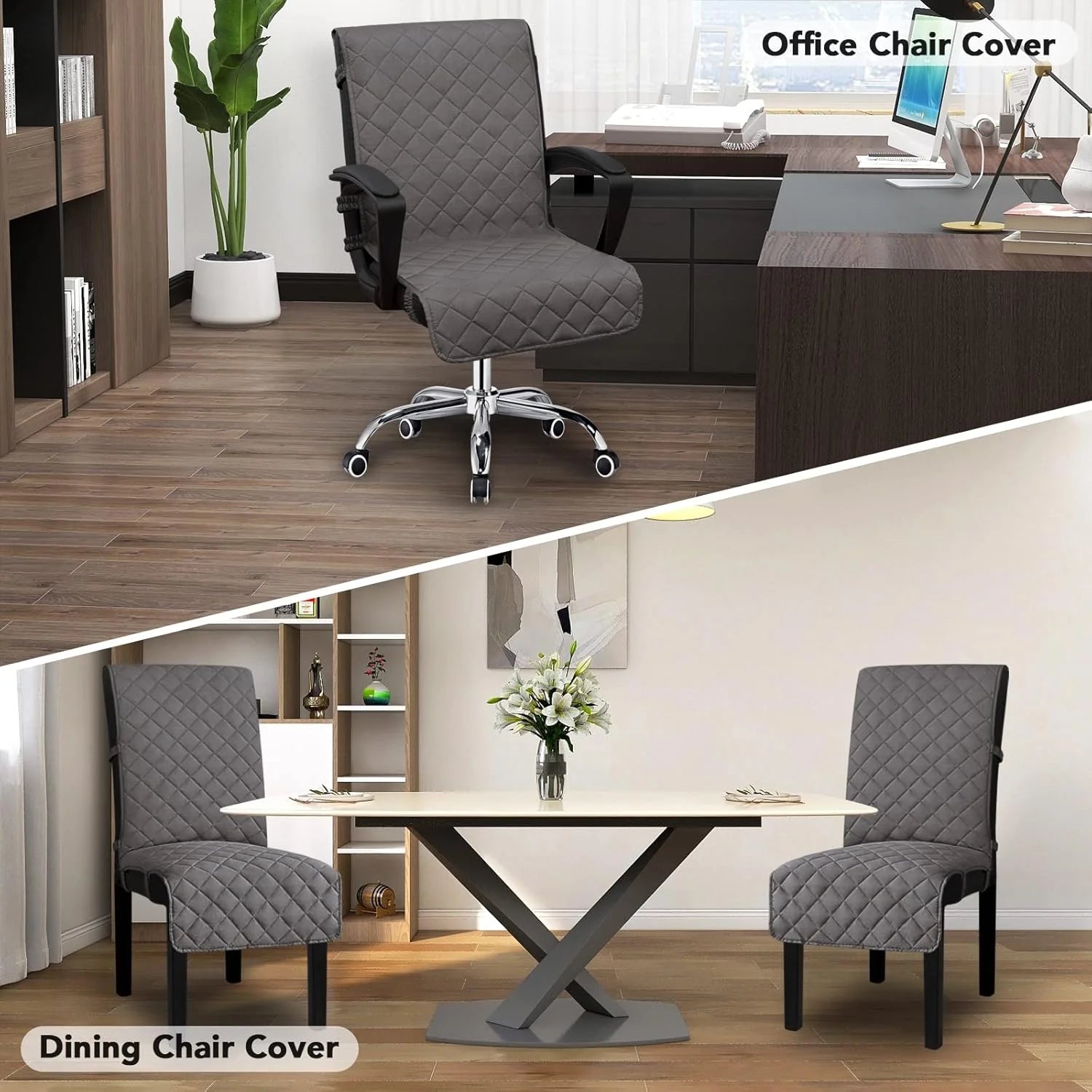 Anti-Slip Slipcover Office Chair Mat Cover